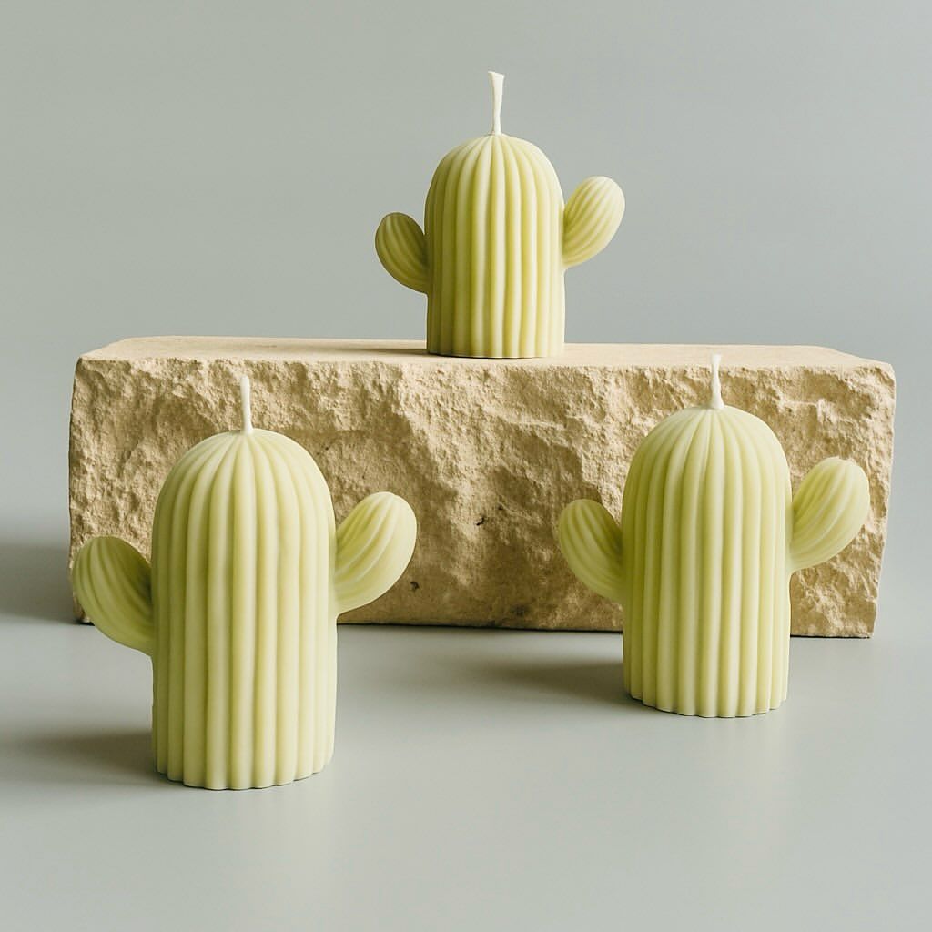 Cactus Handcrafted Scented Candle