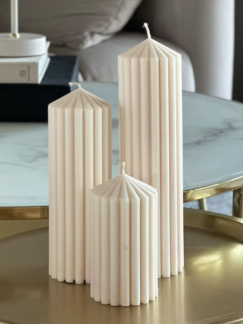 Classic Pillar Handcrafted Scented Candle