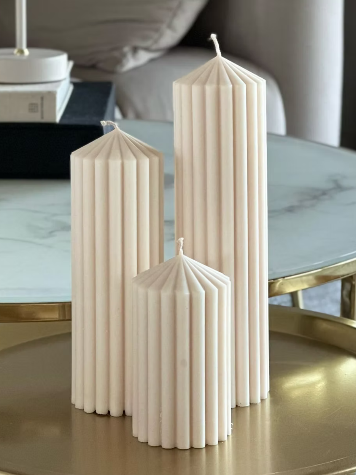 Classic Pillar Handcrafted Scented Candle