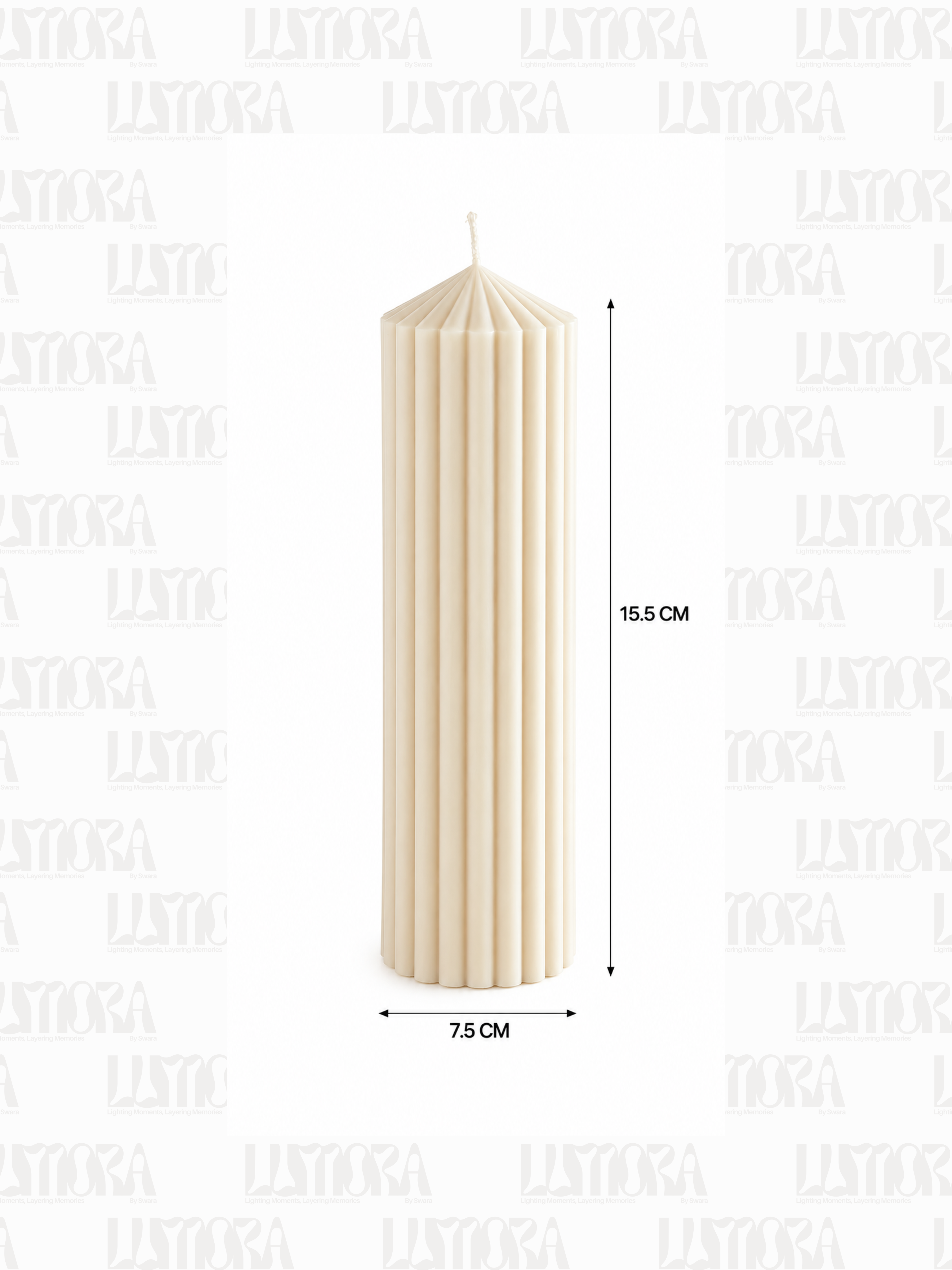Classic Pillar Handcrafted Scented Candle
