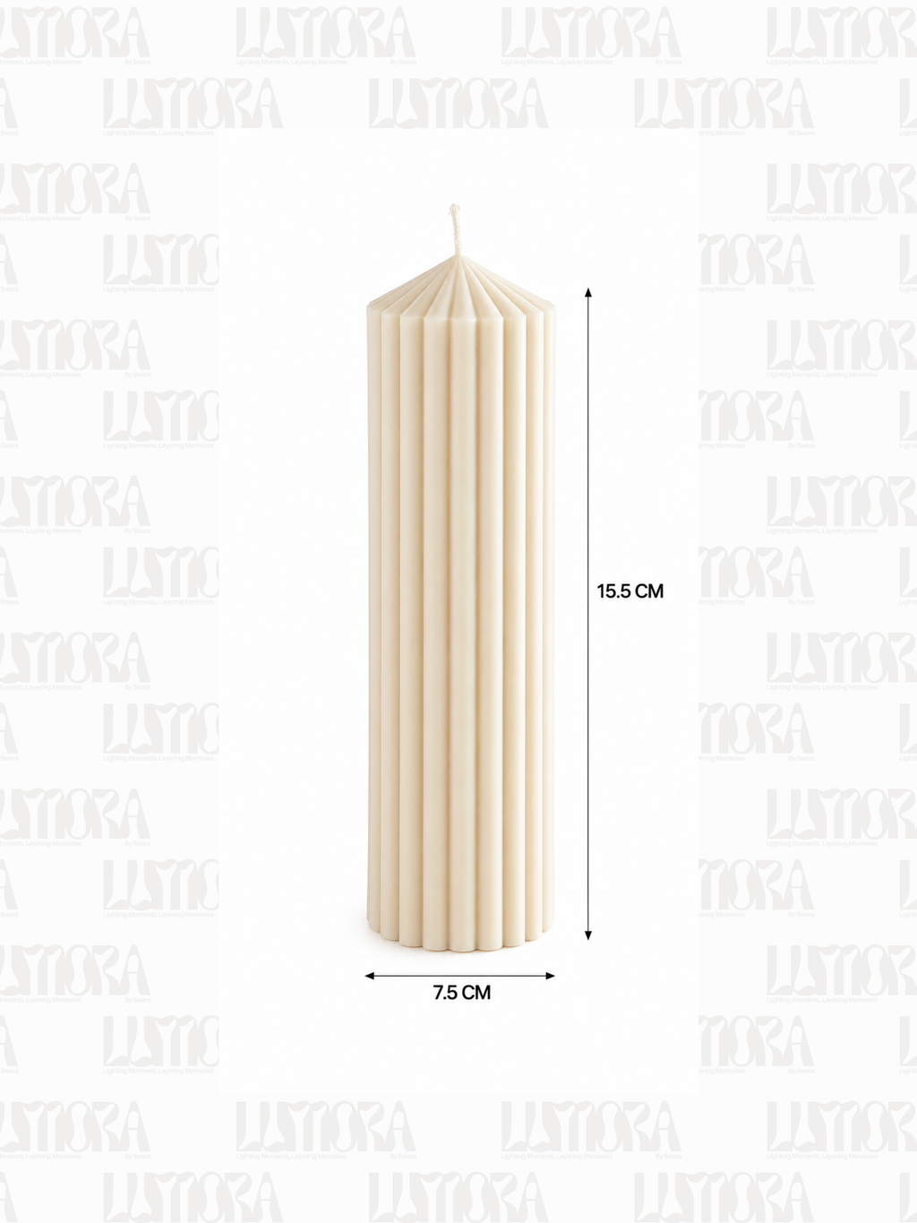 Classic Pillar Handcrafted Scented Candle