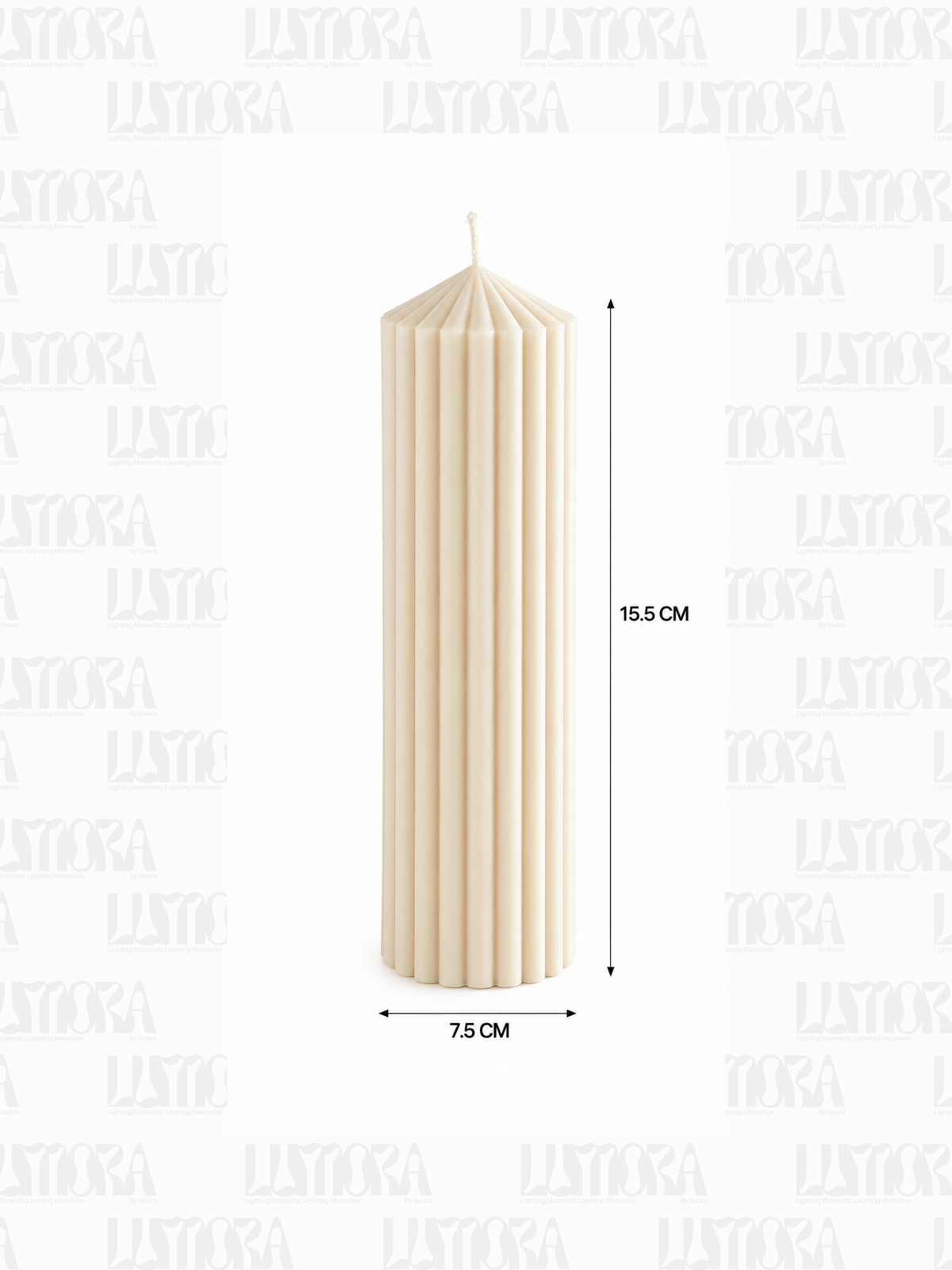 Classic Pillar Handcrafted Scented Candle