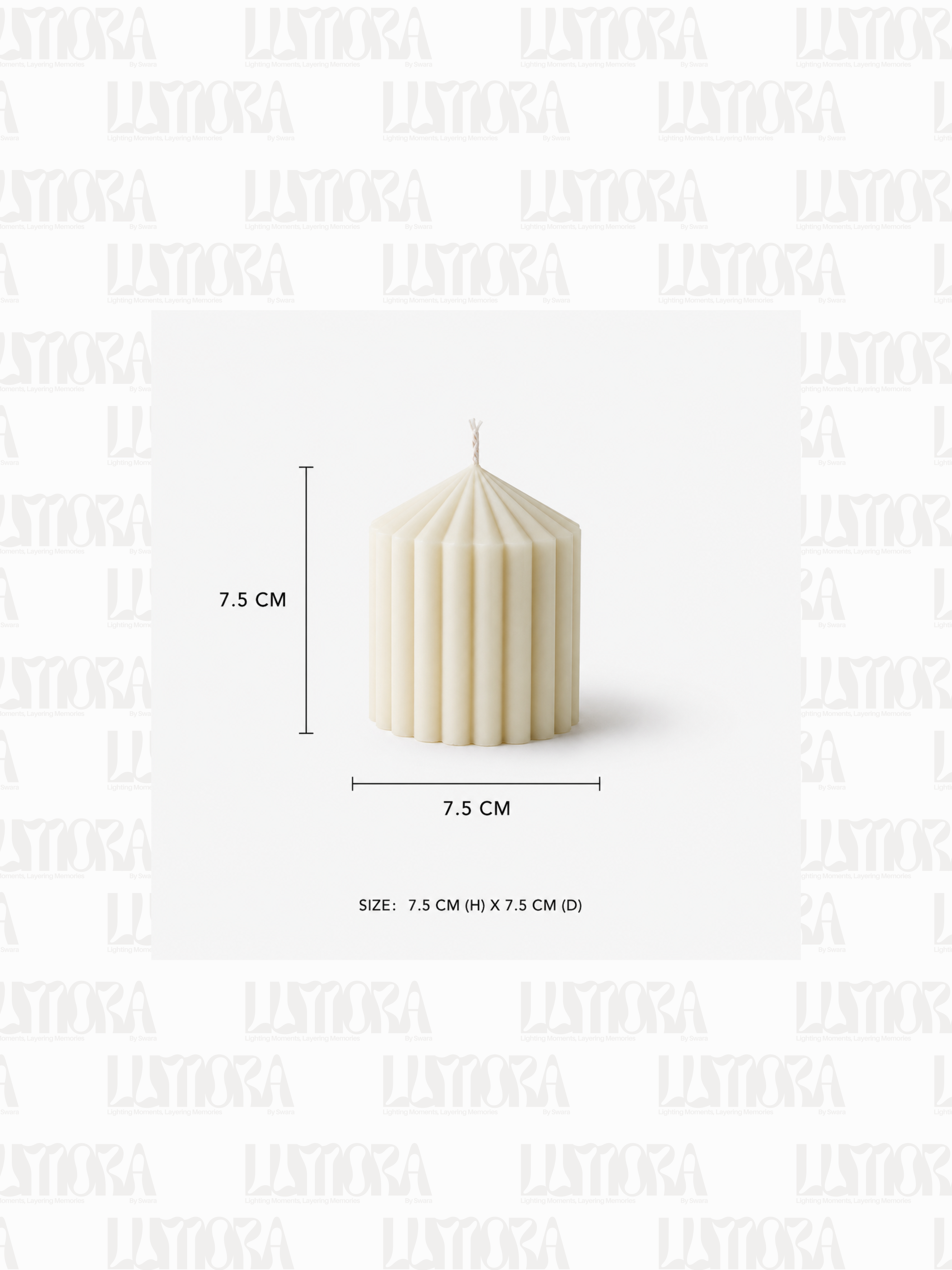 Classic Pillar Handcrafted Scented Candle