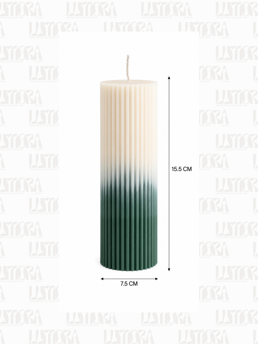 Cylinder Pillar Handcrafted Scented Candle