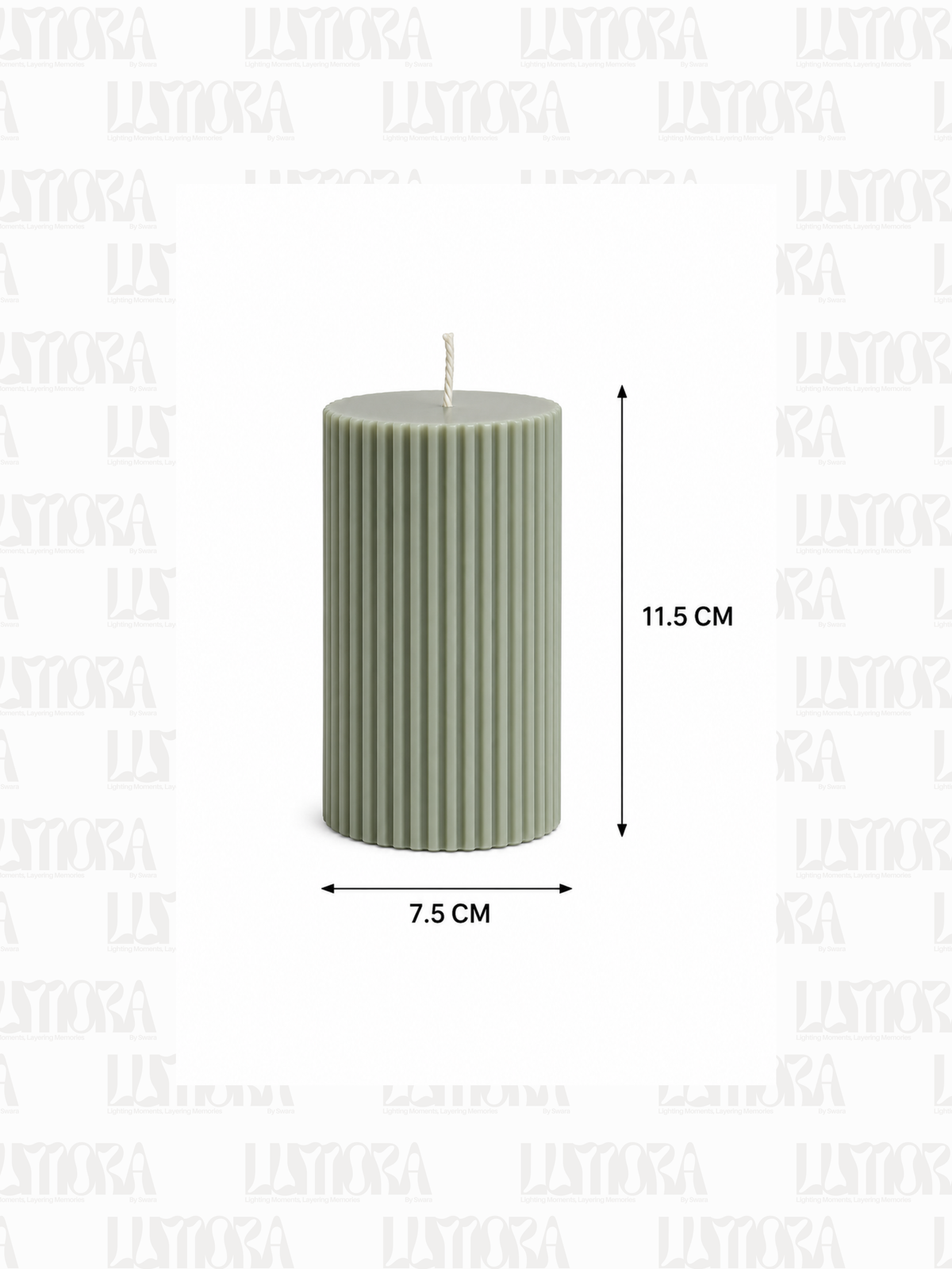 Cylinder Pillar Scented Candle