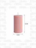 Cylinder Pillar Handcrafted Scented Candle
