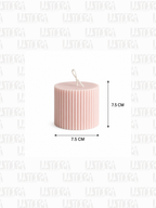 Cylinder Pillar Handcrafted Scented Candle