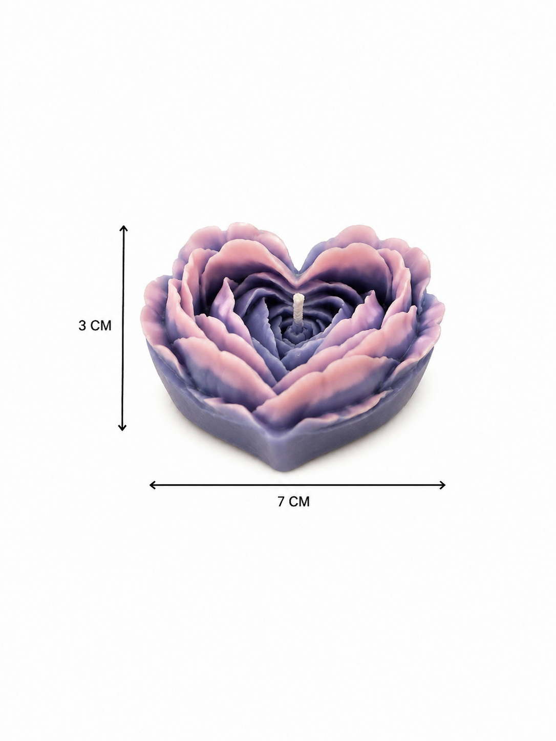 Heart Peony Scented Candle
