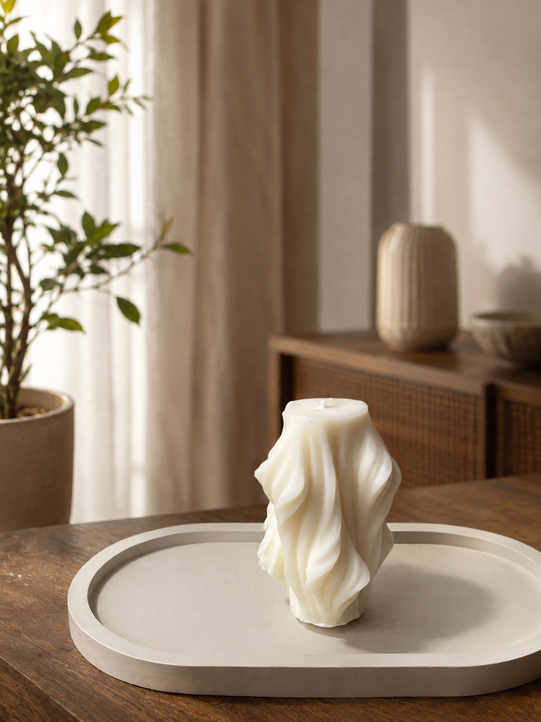 Wave Scented Candle