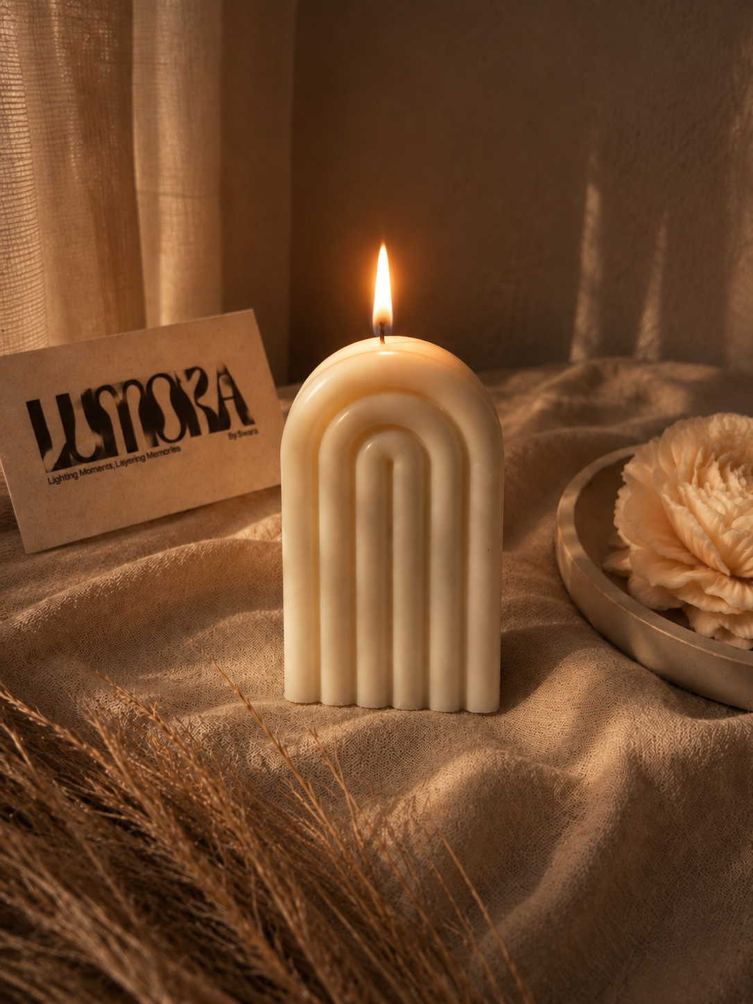 Rainbow Scented Candle