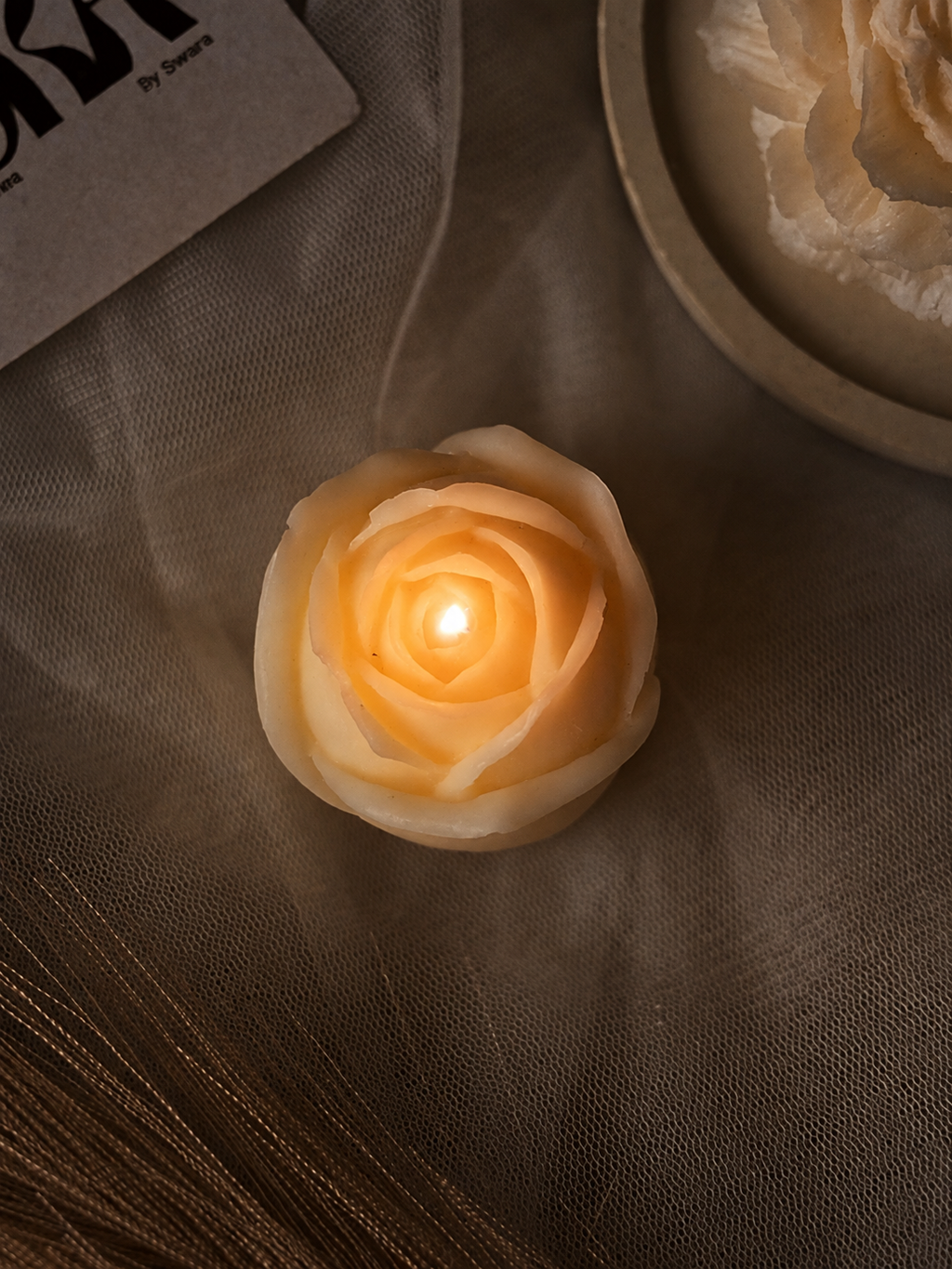 Rose Handcrafted Scented Candle