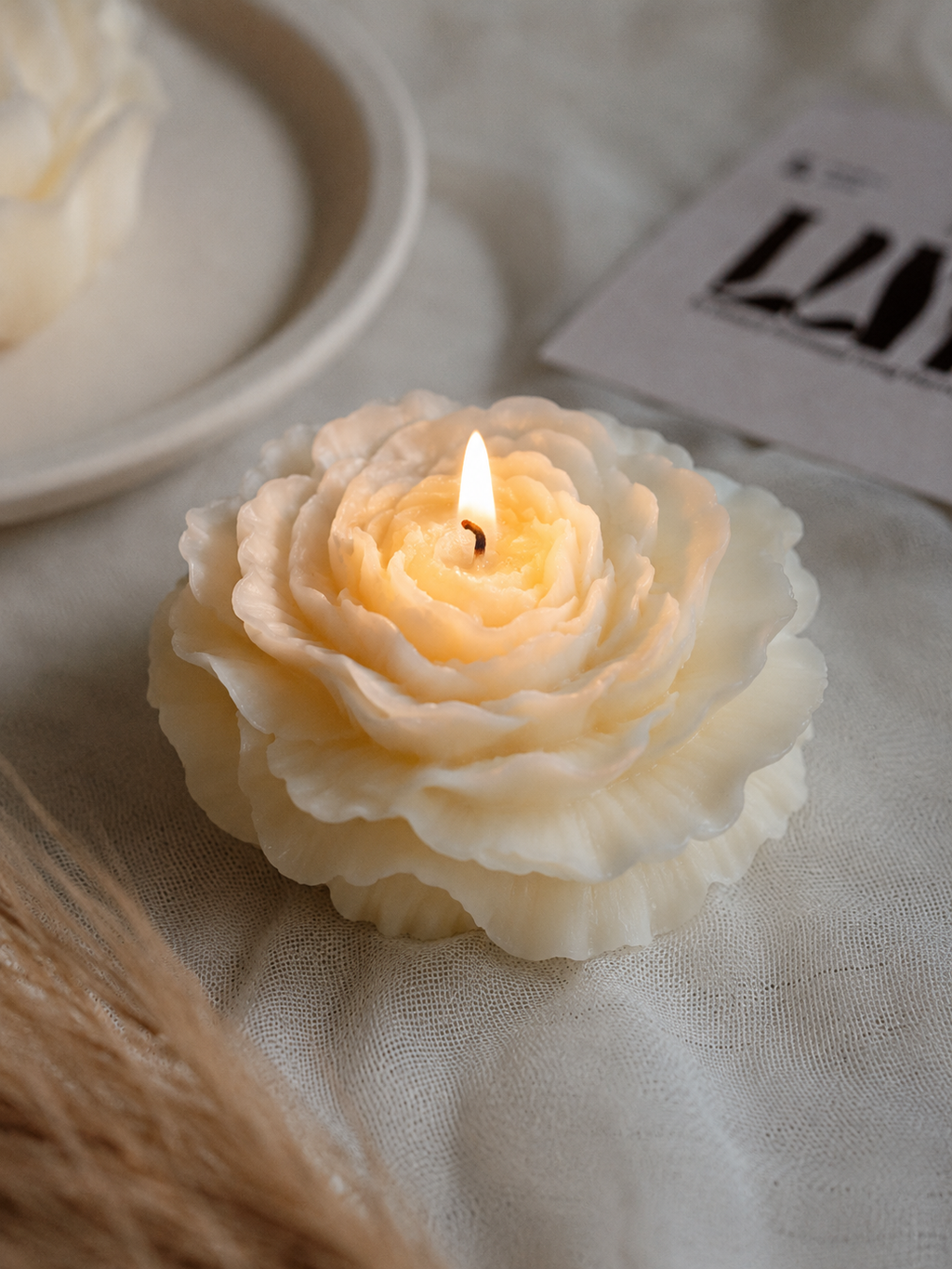 Peony Handcrafted Scented Candle