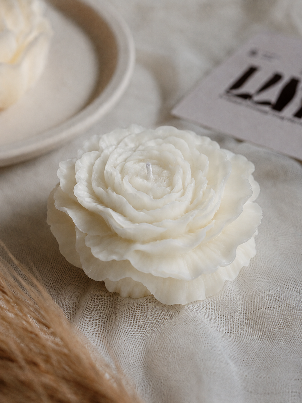 Peony Handcrafted Scented Candle