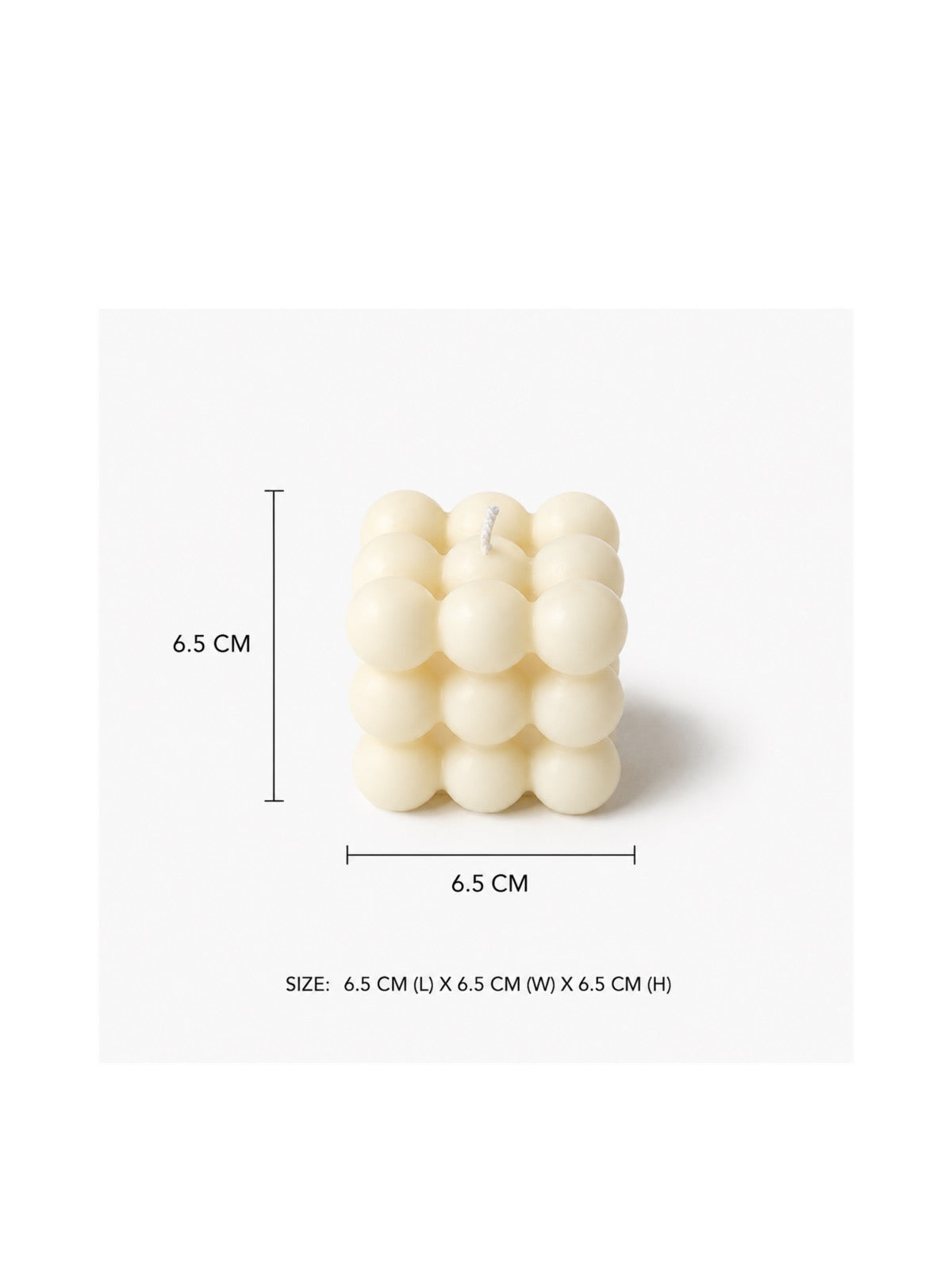 Bubble Handcrafted Scented Candle