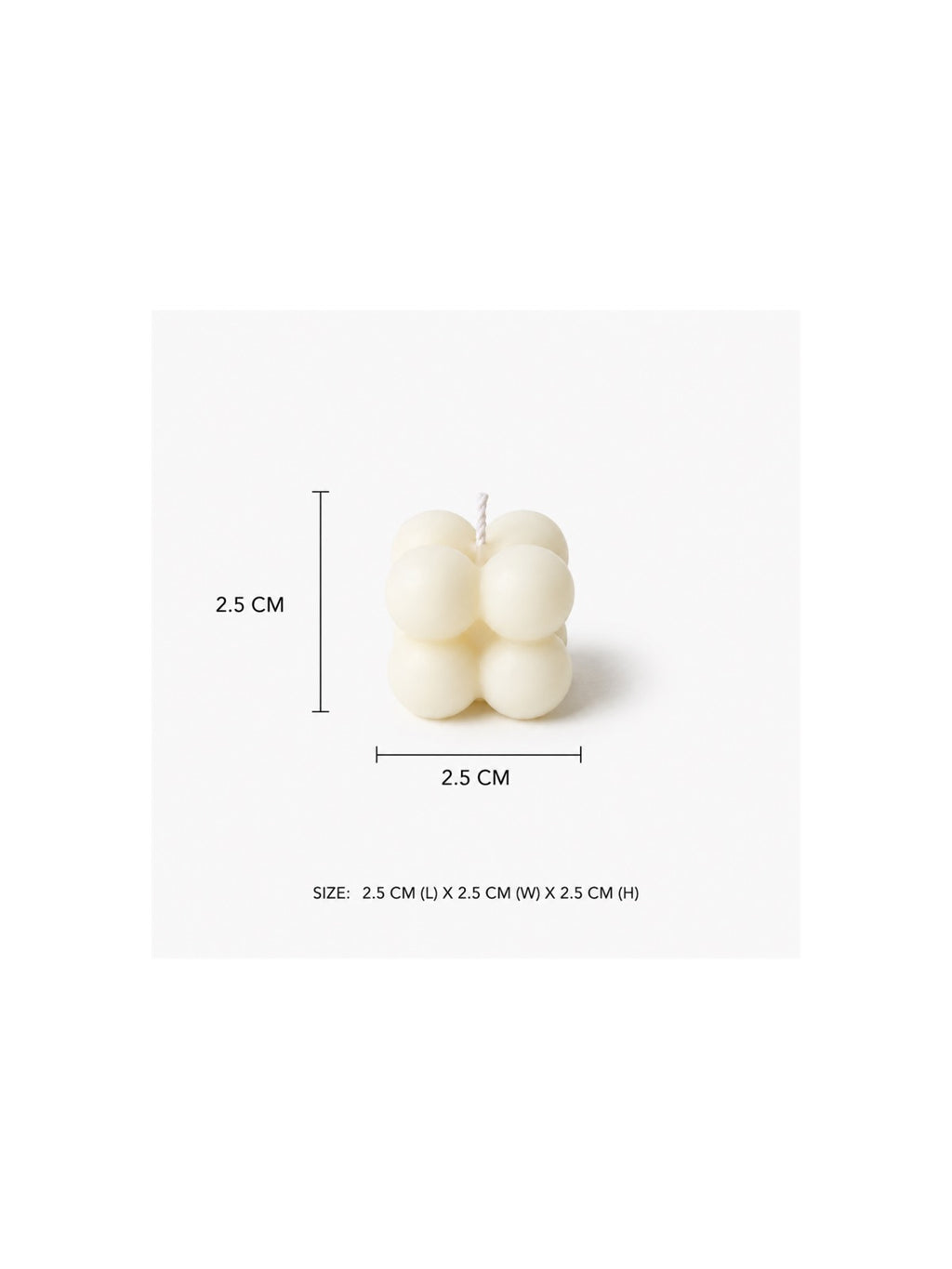 Bubble Handcrafted Scented Candle