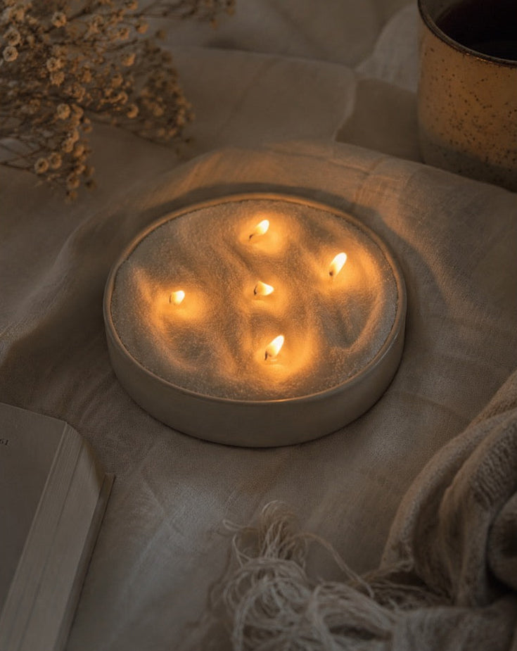 Sand Wax Candle