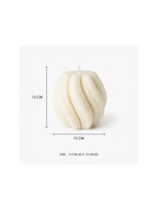 Twirl Handcrafted Scented Candle