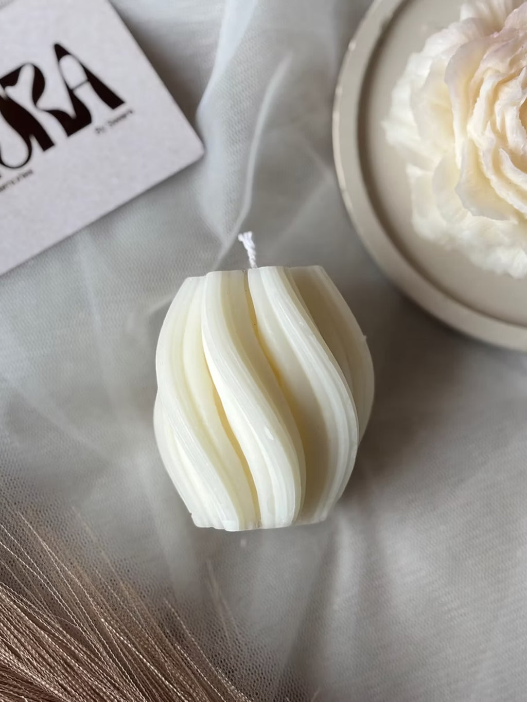 Twirl Handcrafted Scented Candle