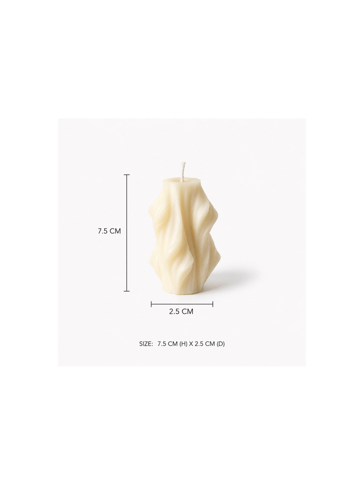 Wave Handcrafted Scented Candle